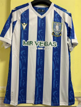 25-26 Sheffield Wednesday home Fans Version Thailand Quality