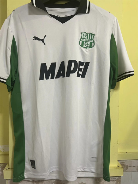 25-26 US Sassuolo Calcio Away Fans Version Thailand Quality