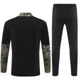 25-26 Eind (black) Adult Sweater tracksuit set