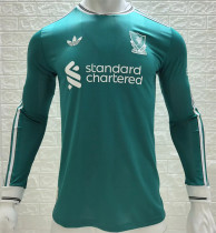 Long sleeve 25-26 Liverpool Third Away Player Version Thailand Quality