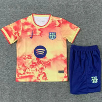 Kids kit 25-26 FC Barcelona (Training clothes) Thailand Quality