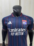 25-26 Olympique Lyonnais Away Player Version Thailand Quality
