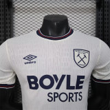 25-26 West Ham United Away Player Version Thailand Quality