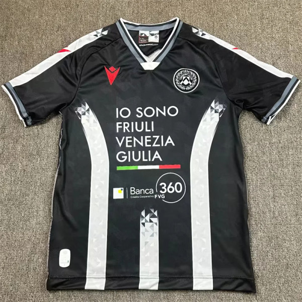 25-26 Udinese Calcio home Fans Version Thailand Quality