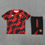 25-26 Manchester United (Training clothes) Set.Jersey & Short High Quality