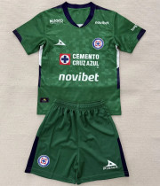 Kids kit 25-26 Cruz Azul (Goalkeeper) Thailand Quality