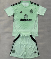 25-26 Celtic (Goalkeeper) Set.Jersey & Short High Quality