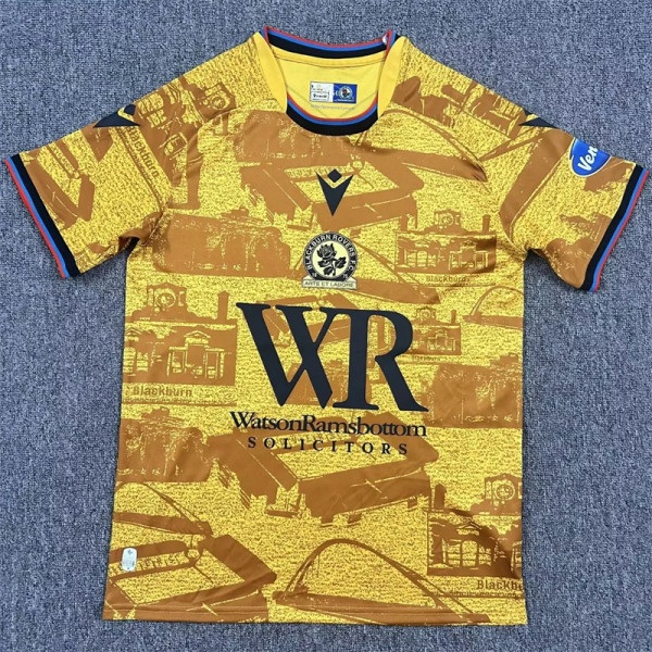 25-26 Blackburn Third Away Fans Version Thailand Quality