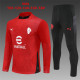 Young 25-26 AC Milan (red) Sweater tracksuit set
