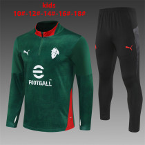 Young 25-26 AC Milan (green) Sweater tracksuit set