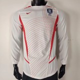 Long sleeve 2002 Korea Away Retro Jersey Thailand Quality