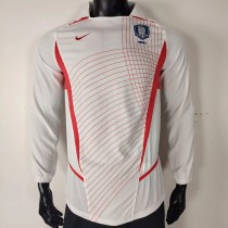 Long sleeve 2002 Korea Away Retro Jersey Thailand Quality