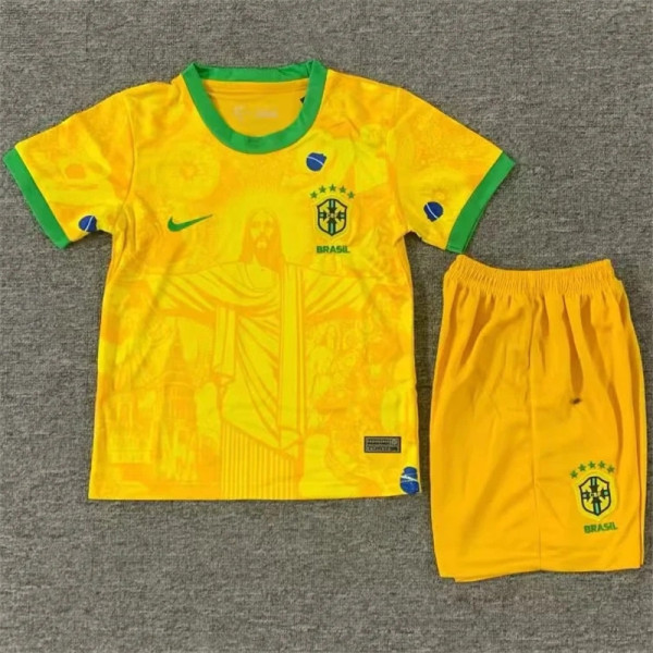 Kids kit 2025 Brazil (Special edition) Thailand Quality