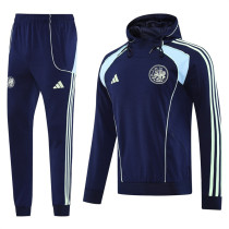 25-26 Ajax (royal blue) hoodie set  Soccer Jacket