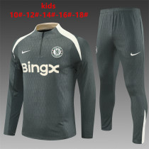 Player Version Young 25-26 Chelsea (olive drab) Sweater tracksuit set