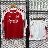 Long sleeve Kids kit 25-26 Arse home Thailand Quality