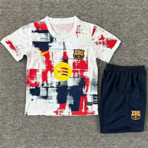 Kids kit 25-26 FC Barcelona (Training clothes) Thailand Quality