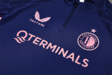 25-26 Feyenoord Rotterdam (royal blue) Adult Sweater tracksuit set