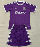25-26 Aston Villa (Goalkeeper) Set.Jersey & Short High Quality