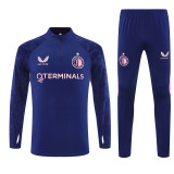 25-26 Feyenoord Rotterdam (royal blue) Adult Sweater tracksuit set