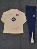 Player Version Young 25-26 Barcelona (yellow) Sweater tracksuit set