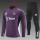 Young 25-26 Manchester United (Purple) Sweater tracksuit set