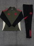 Young 25-26 Bayern München (green) Sweater tracksuit set