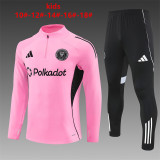 Young 25-26 Inter Miami CF (pink) Sweater tracksuit set