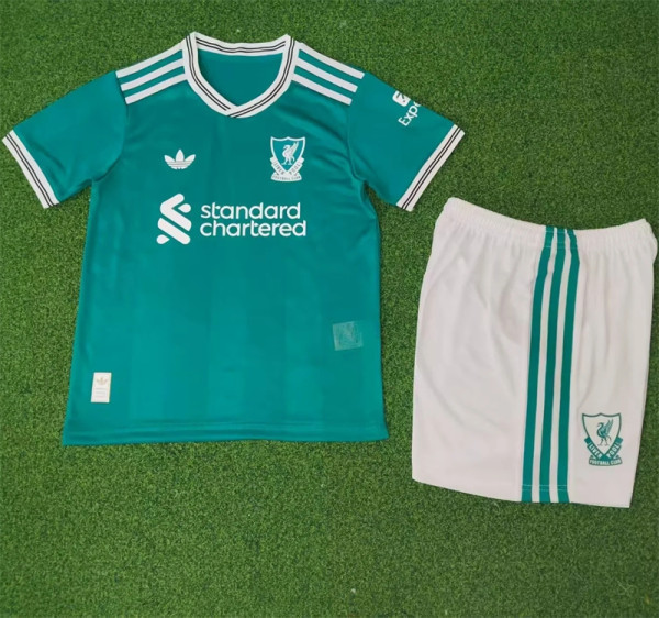 Player Version Kids kit 25-26 Liverpool Third Away Thailand Quality