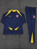 Player Version Young 25-26 Atletico Madrid (royal blue) Sweater tracksuit set