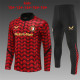 Young 25-26 Feyenoord Rotterdam (red-black) Sweater tracksuit set
