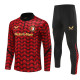 25-26 Feyenoord Rotterdam (red-black) Adult Sweater tracksuit set
