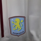 25-26 Aston Villa  home (Player Version) Soccer shorts Thailand Quality
