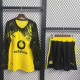 Long sleeve 25-26 Borussia Dortmund home Set.Jersey & Short High Quality