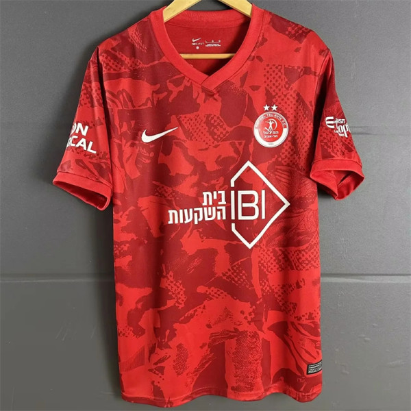 25-26 Hapoel Tel Aviv home Fans Version Thailand Quality