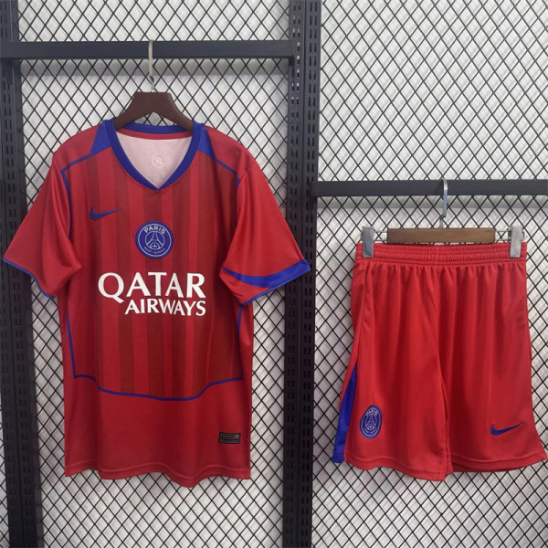 25-26 Paris Saint-Germain Third Away Set.Jersey & Short High Quality