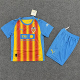 Kids kit 25-26 Valencia CF Third Away Thailand Quality
