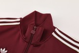 25-26 Arse (maroon) Jacket Adult Sweater tracksuit set