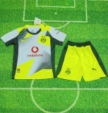 Kids kit 25-26 Borussia Dortmund Away Thailand Quality