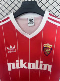 1984 Real Zaragoza Away Retro Jersey Thailand Quality