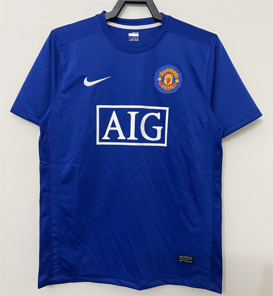 08-09 Manchester United Third Away Retro Jersey Thailand Quality
