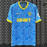 25-26 Wolverhampton Wanderers Away Fans Version Thailand Quality