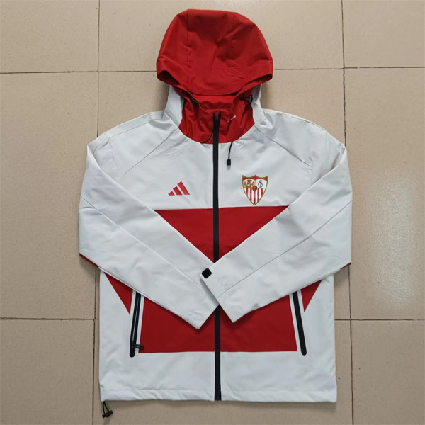 25-26 Sevilla FC Windbreaker Soccer Jacket