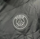 25-26 Paris Saint Germain (black) Cotton-padded clothes Soccer Jacket