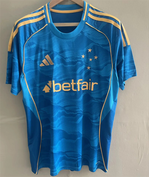 25-26 Cruzeiro Third Away Fans Version Thailand Quality