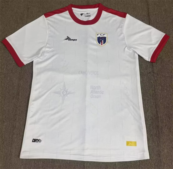 25-26 Cape Verde Islands Away Fans Version Thailand Quality