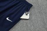 25-26 Paris Saint Germain (white) Windbreaker Soccer Jacket set