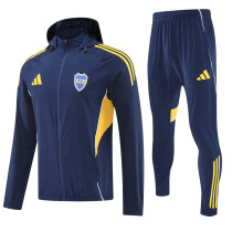 25-26 CA Boca Juniors (royal blue) Windbreaker Soccer Jacket set