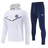 25-26 Paris Saint Germain (white) Windbreaker Soccer Jacket set