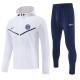 25-26 Paris Saint Germain (white) Windbreaker Soccer Jacket set
